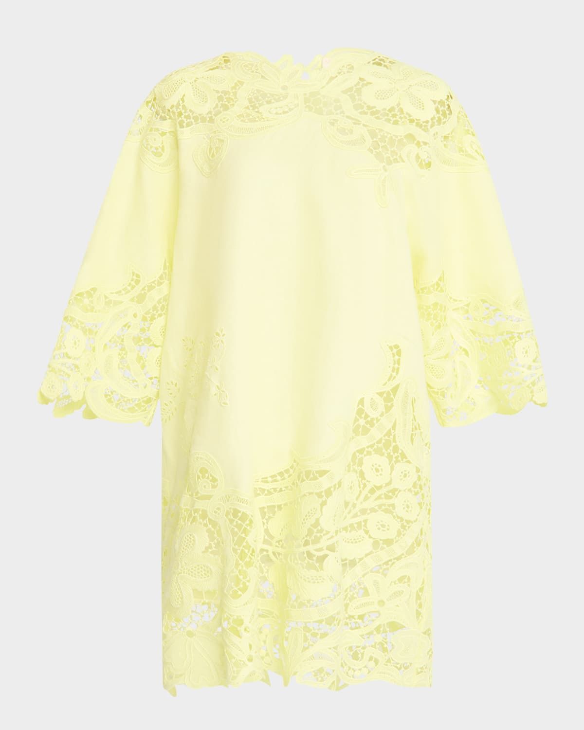 Brinna Embroidered Lace Tunic