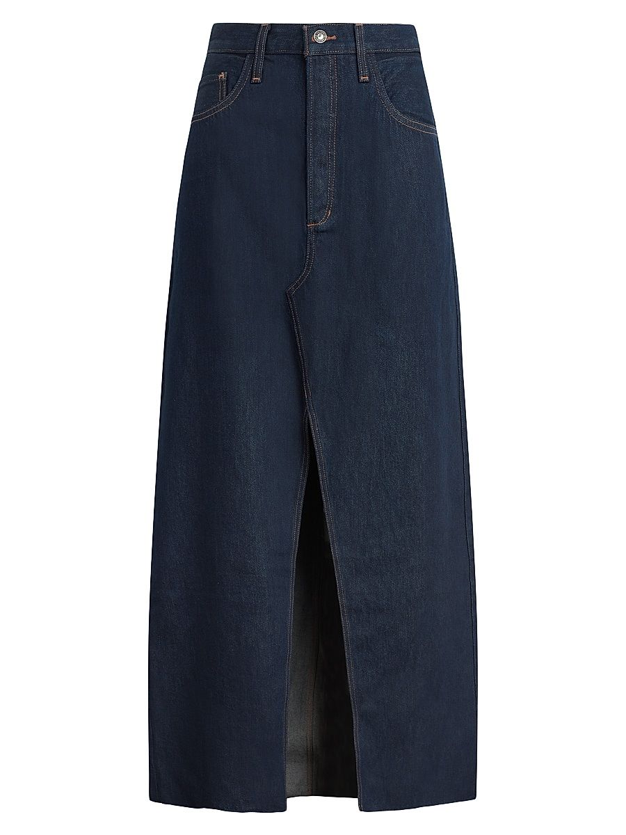 Women's Sunny Denim Maxi Skirt - Perth - Size 25