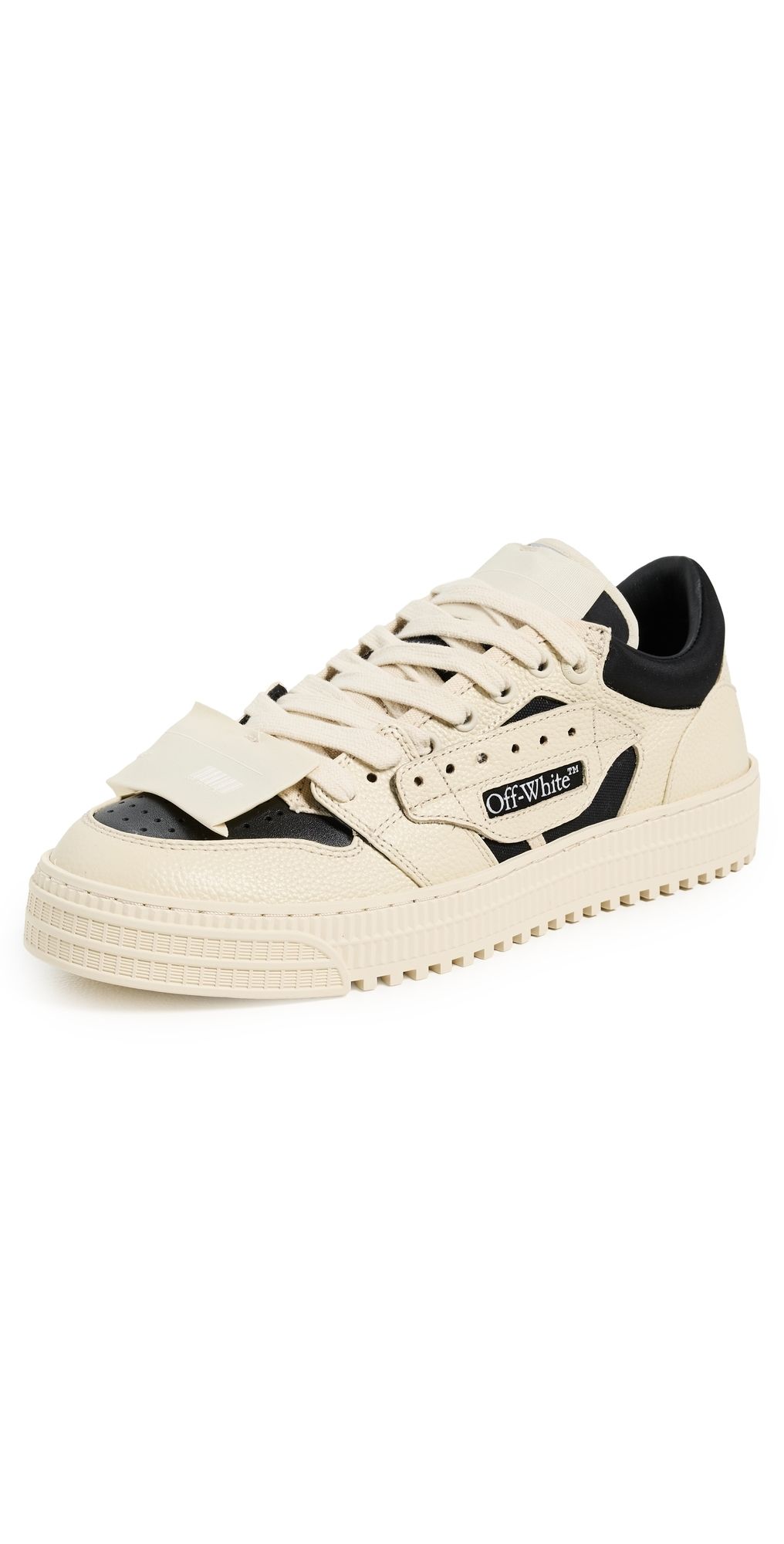 Off-White Low Top 3.0 Off Court Sneakers Beige/Black 43