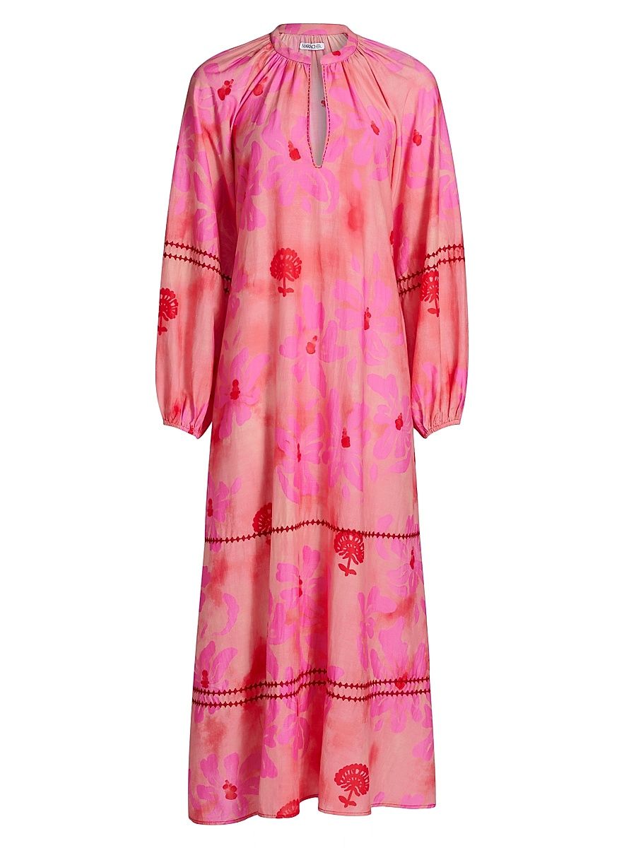 Women's Piedras Quinn Maxi Dress - Pink - Size Small