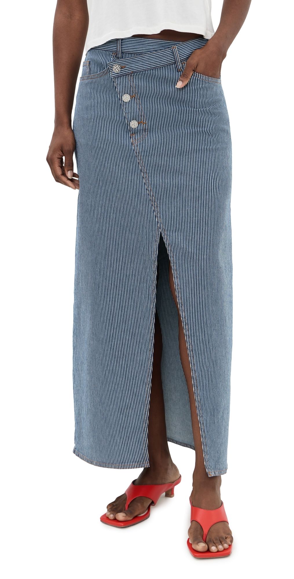 BAUM UND PFERDGARTEN Sigge Skirt Milky Boy Stripe 44