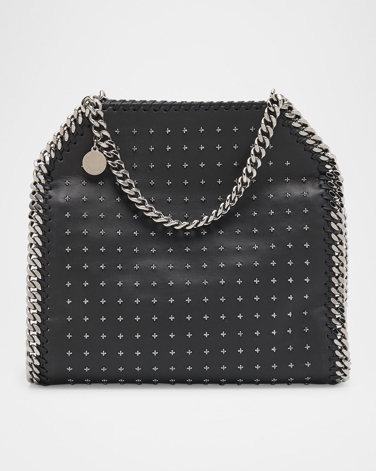 Falabella Studded Chain-Trim Vegan Leather Tote Bag