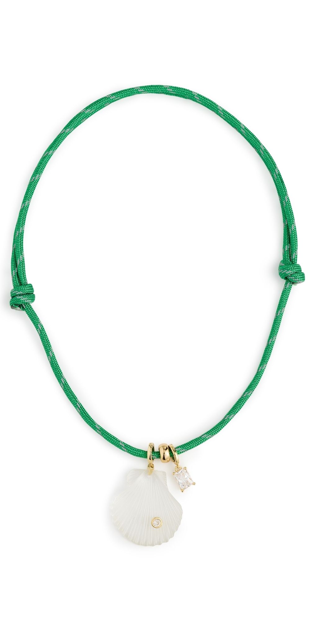 éliou Salgada Necklace Green One Size