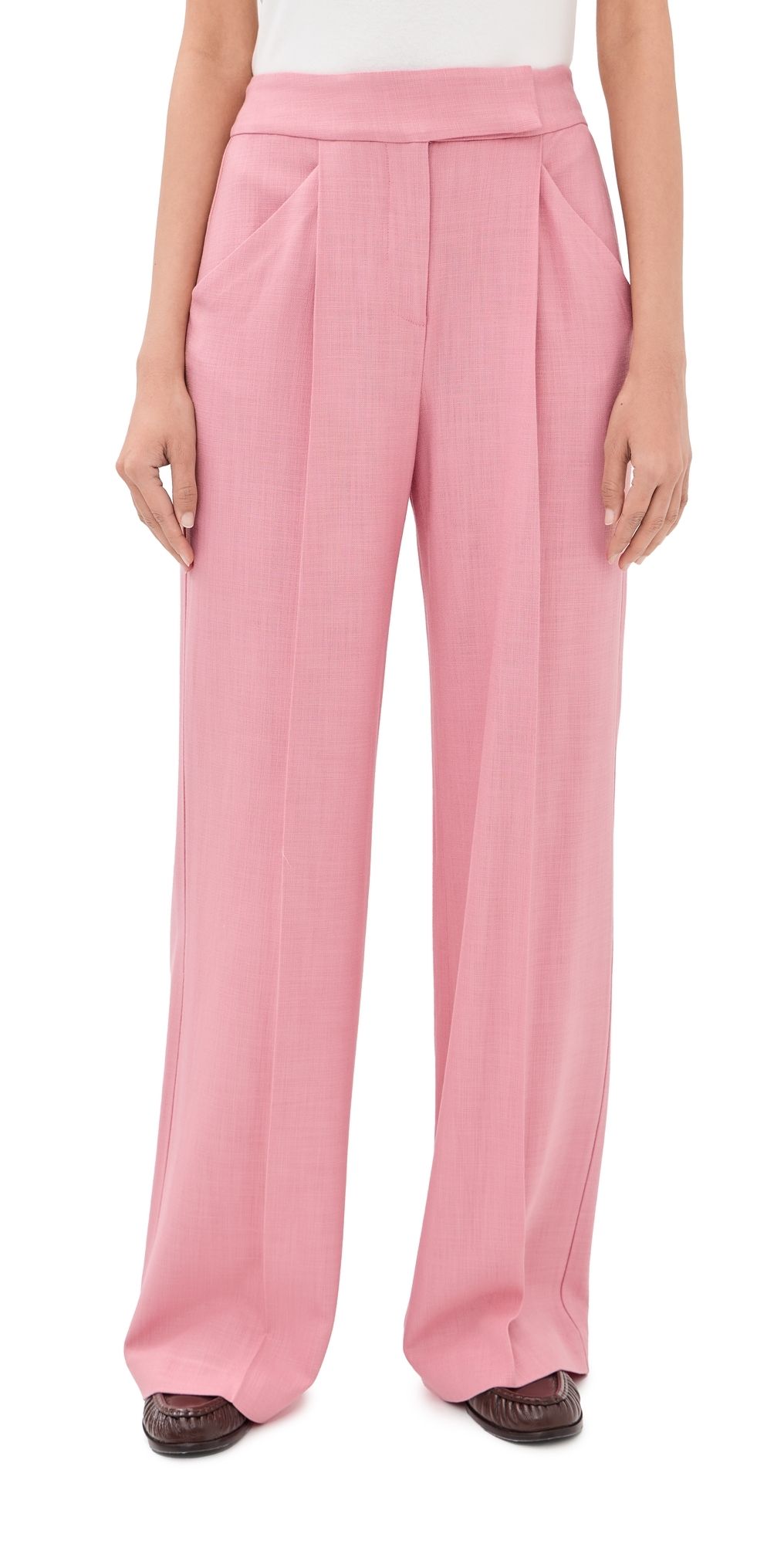 Veronica Beard Marbeau Pants Petal 4