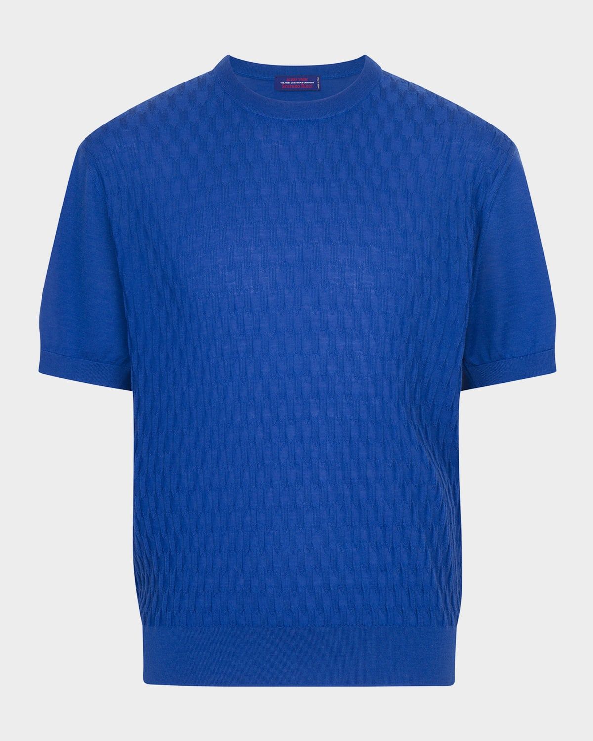 Men & apos;s Cashmere Short-Sleeve Crewneck Sweater