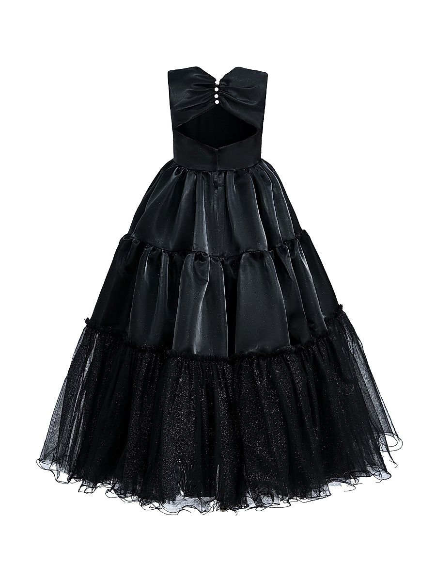 Little Girl's & Girl's Teola Dress - Black - Size 13