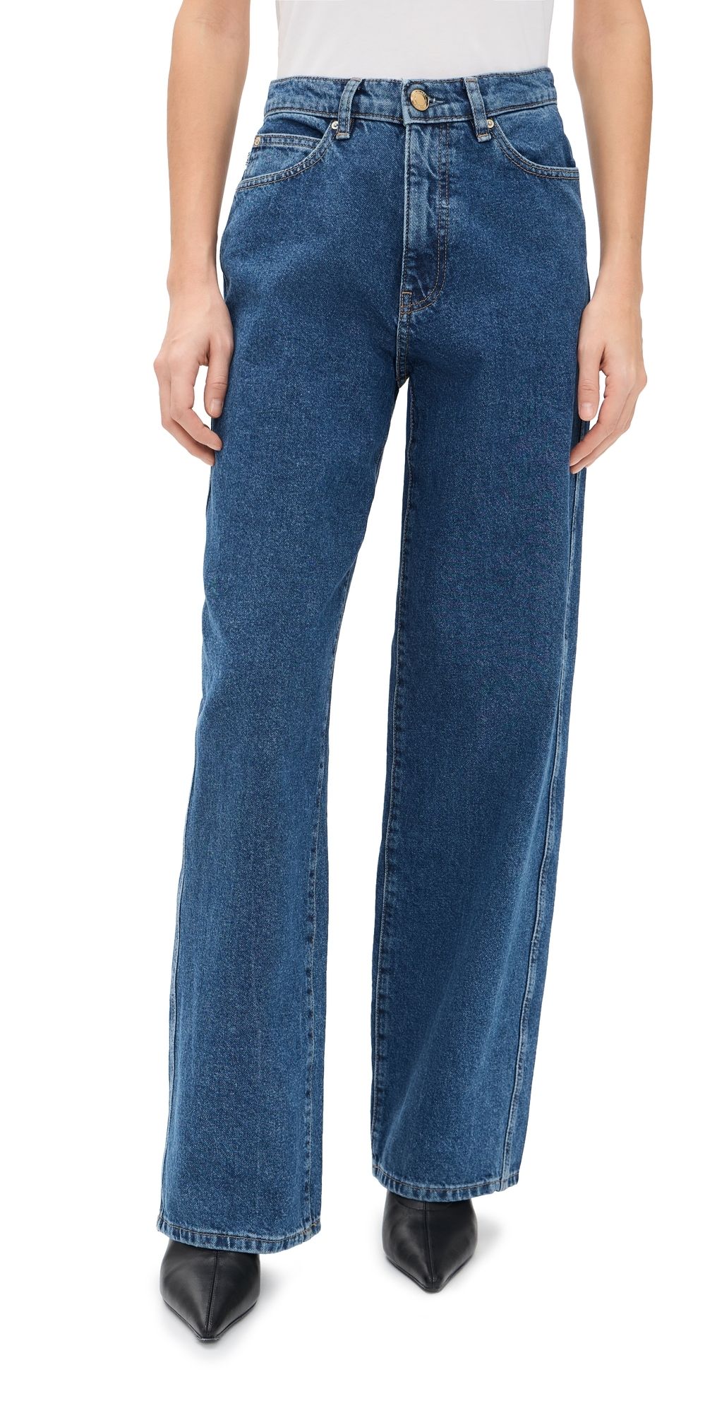 DL1961 Kaylen Soft Curve High Rise Jeans 32 North Beach 27