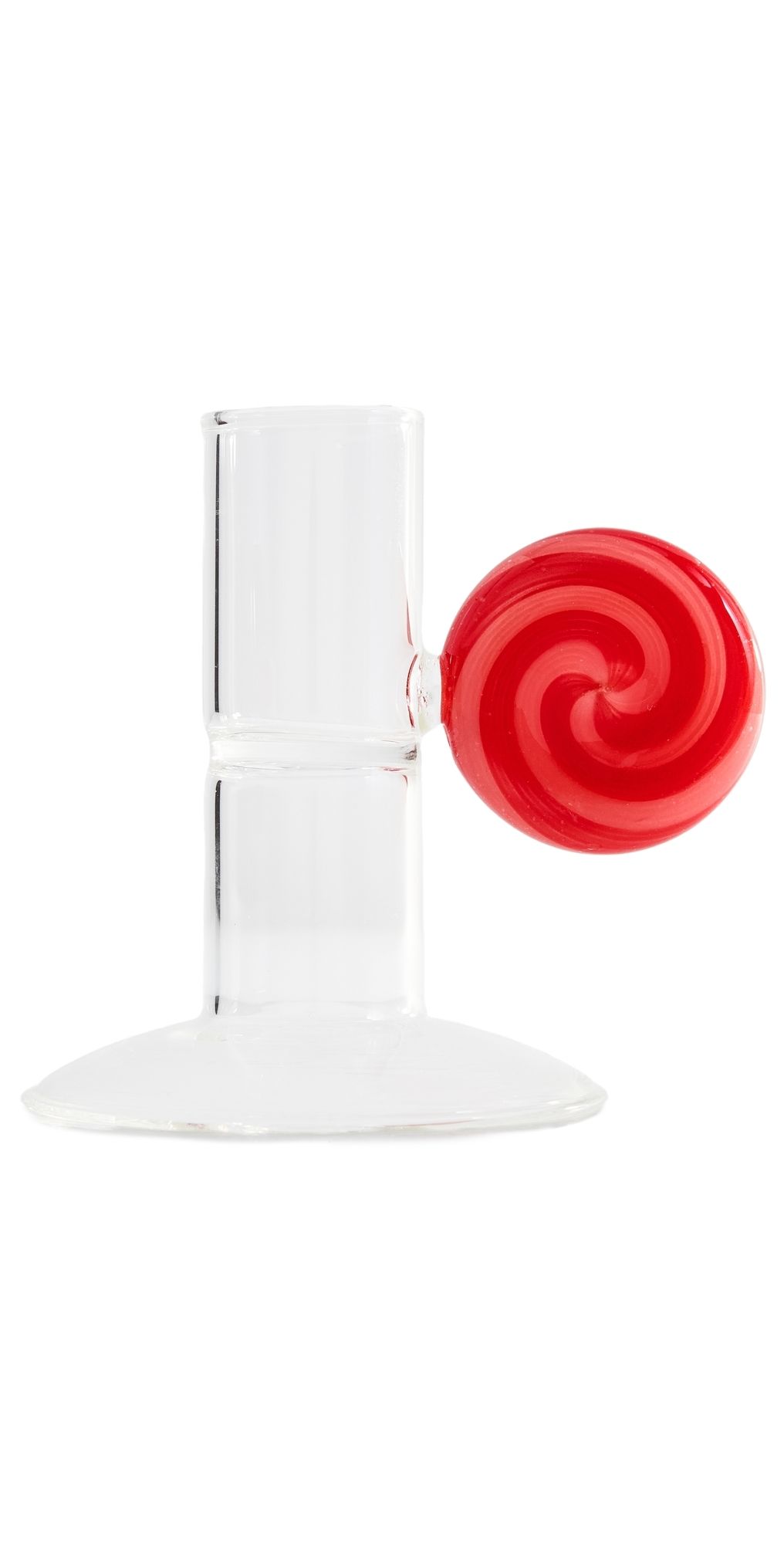FAZEEK Swirl Candle Holder Red/Pink One Size