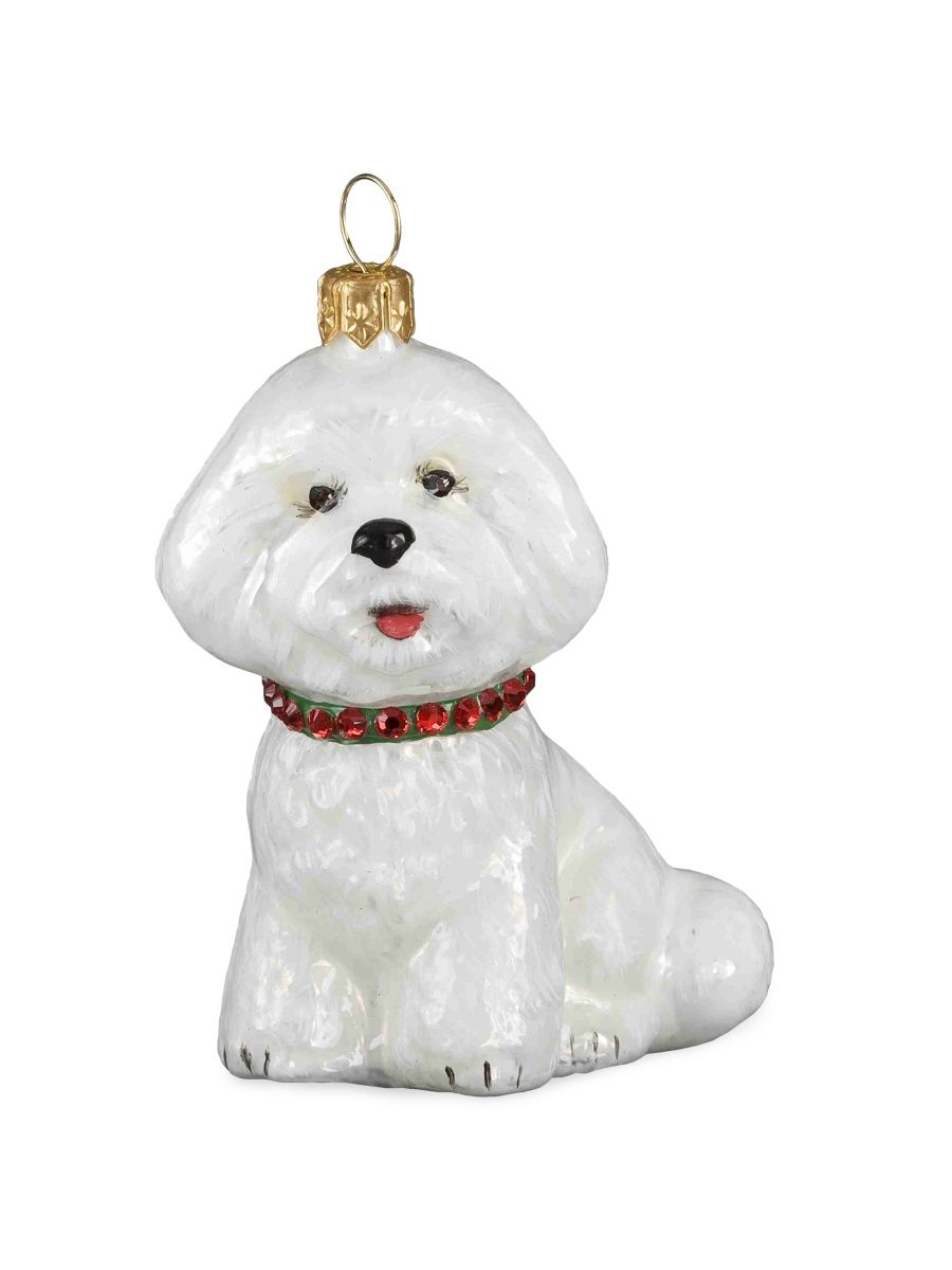 Diva Dog Bichon Embellished Ornament
