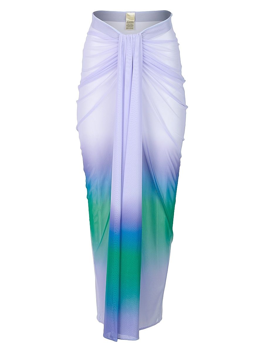 Women's Sarakiniko Nia Draped Tie-Dye Maxi Skirt - Rapsody - Size Small