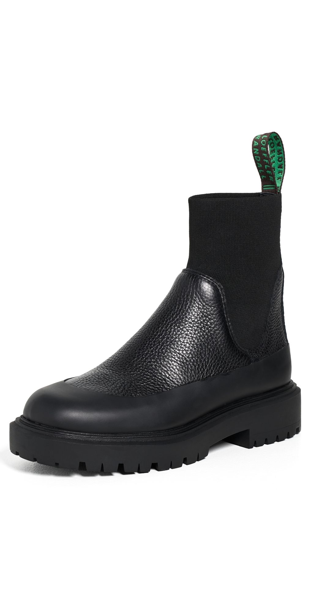 Loeffler Randall Suri Black Leather Chelsea Boots Black 5