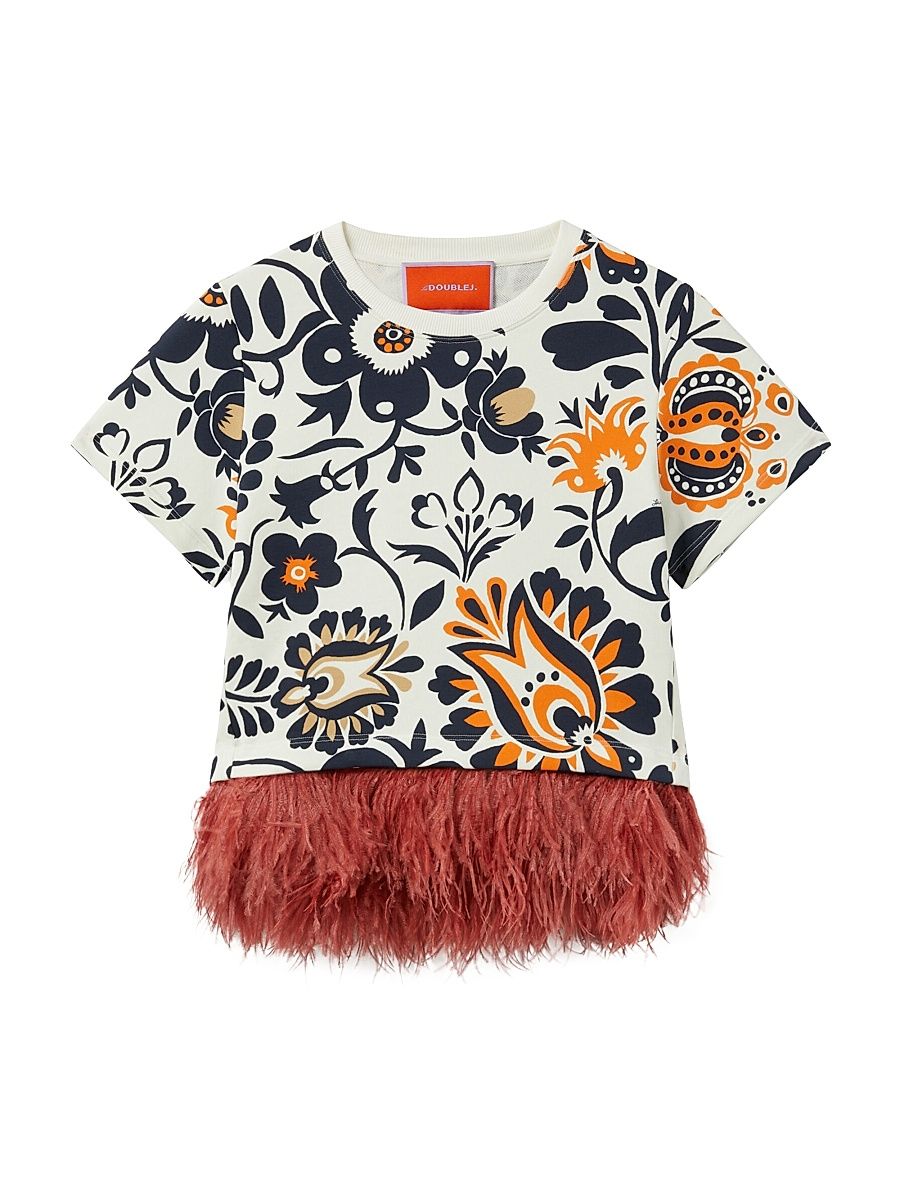 Women's La Scala Tee - Selva White - Size Large