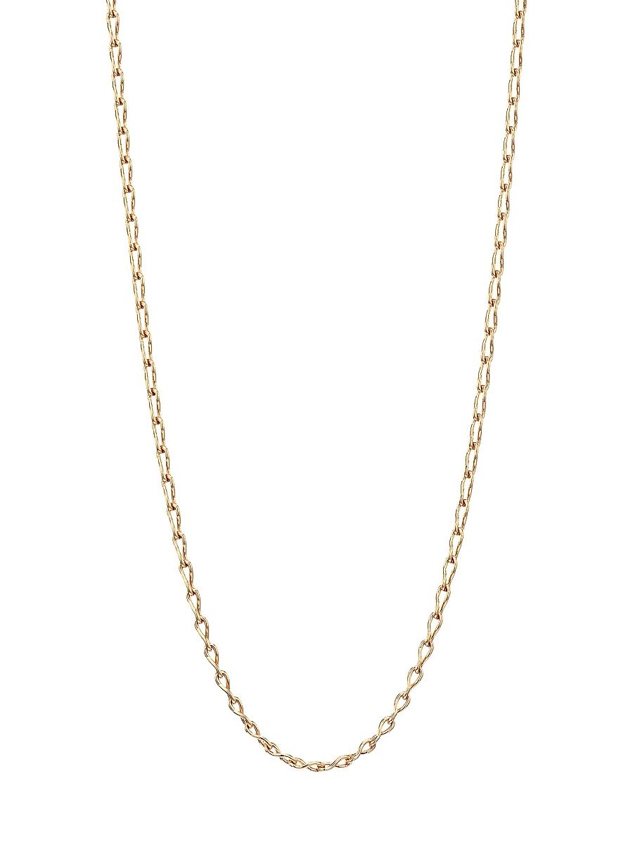 Women's Eight-Chain 18K Rose Gold Long Necklace - Rose Gold
