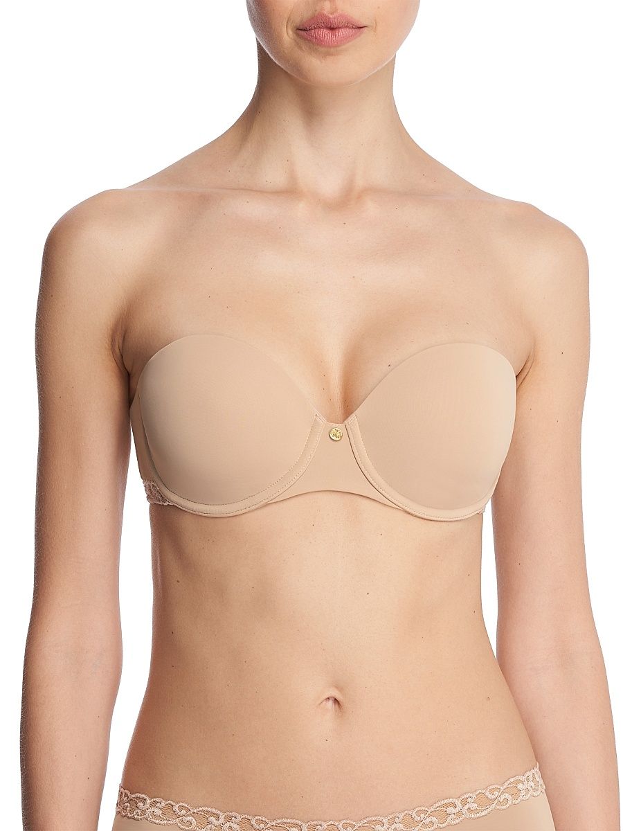 Women's Pure Luxe Strapless Bra - Cafe - Size 38B