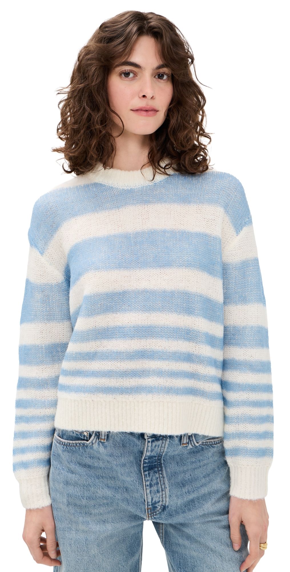 Pistola Moa Sweater Blue Gradient Stripe XL