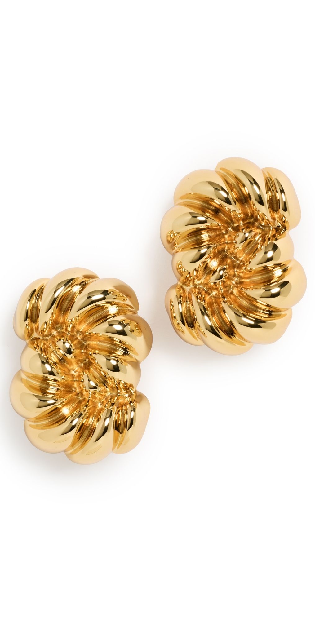 Julietta Loulou Earrings Gold One Size