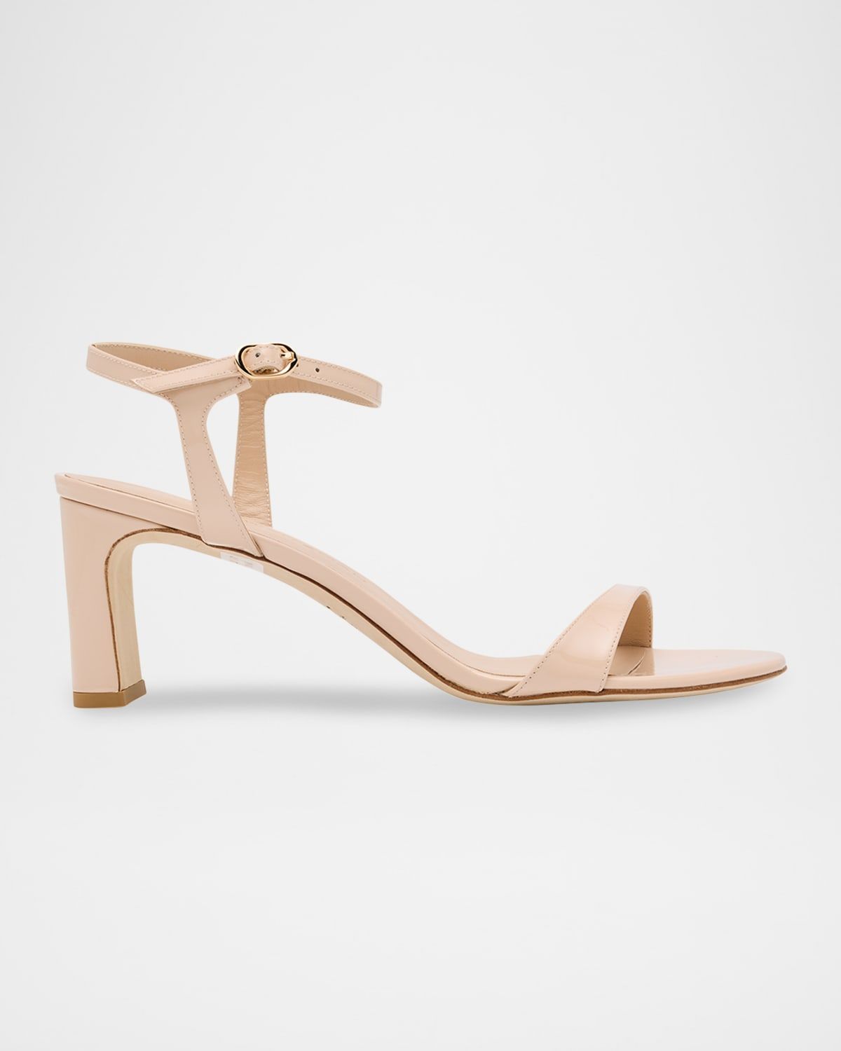 Babette Patent Ankle-Strap Sandals