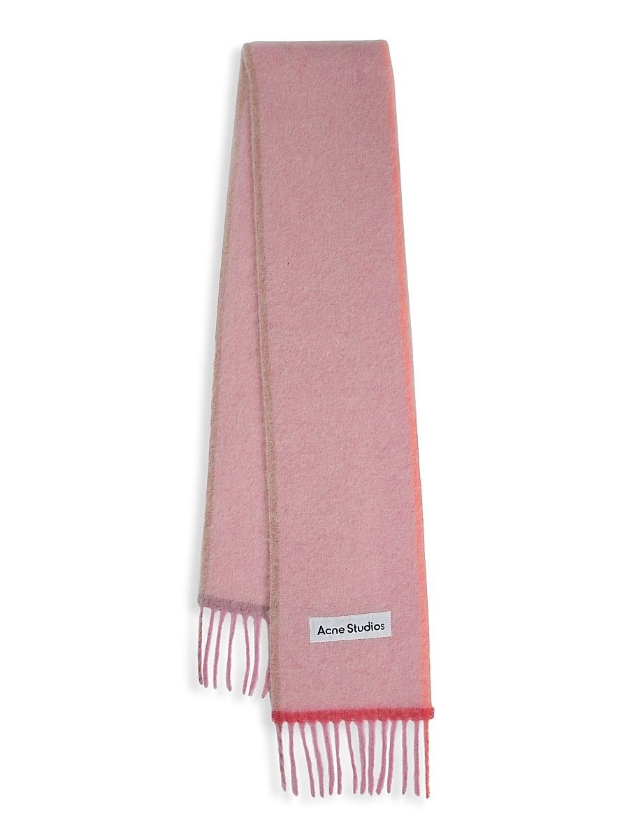 Women's Vally Alpaca, Wool, & Mohair Scarf - Pink
