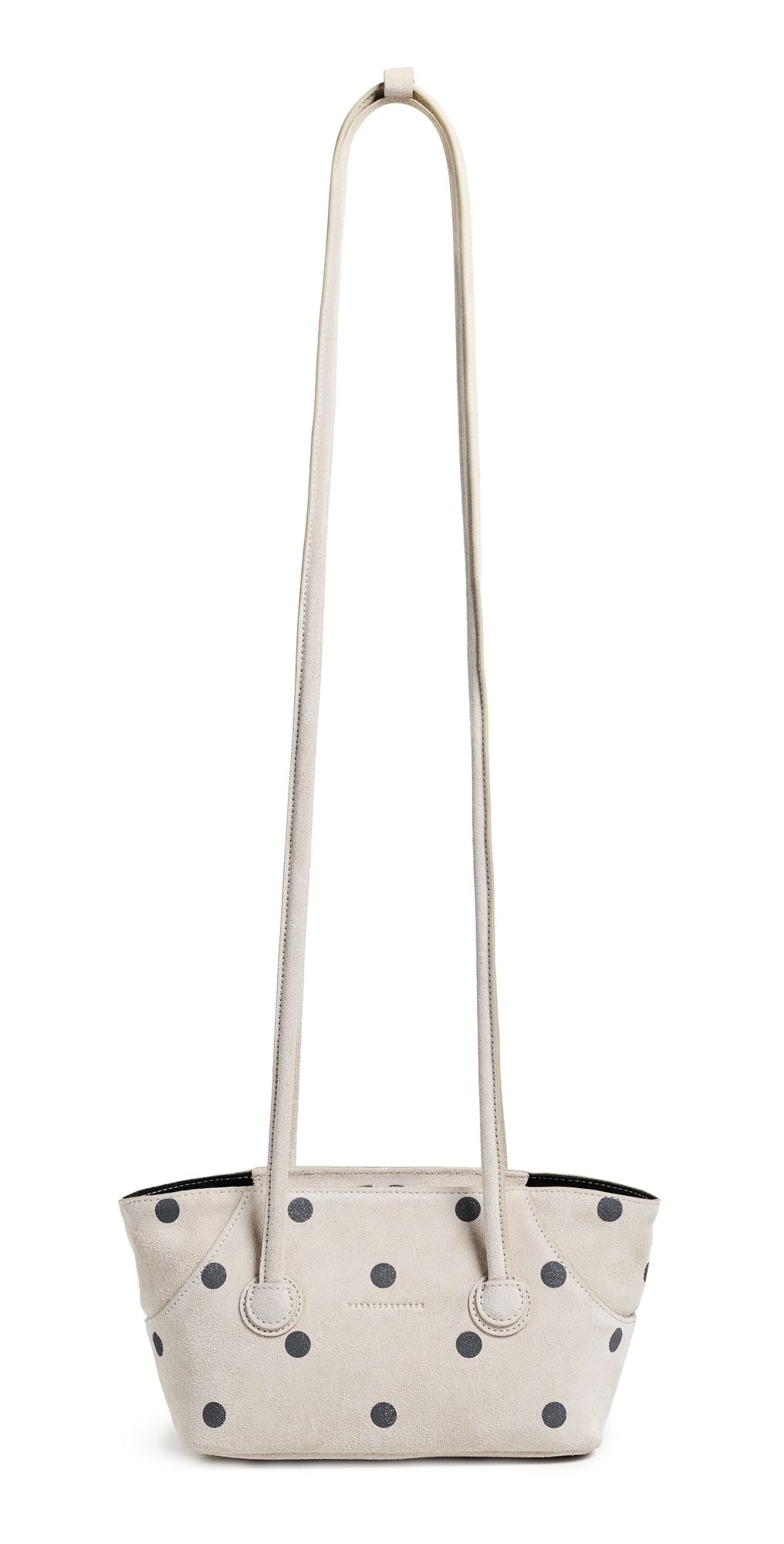 Marge Sherwood Boat Shopper Small Bag Blond Wood Printed Suede One Size