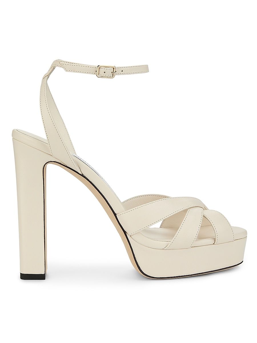Women's Kove 120MM Platform Sandals - Latte - Size 5