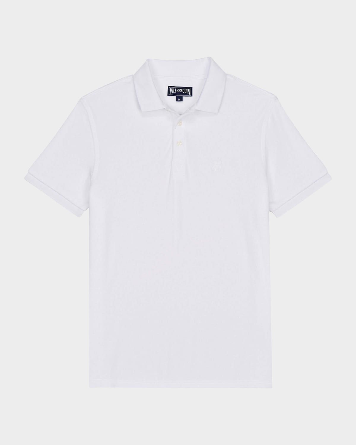 Men & apos;s Solid Terry Polo Shirt
