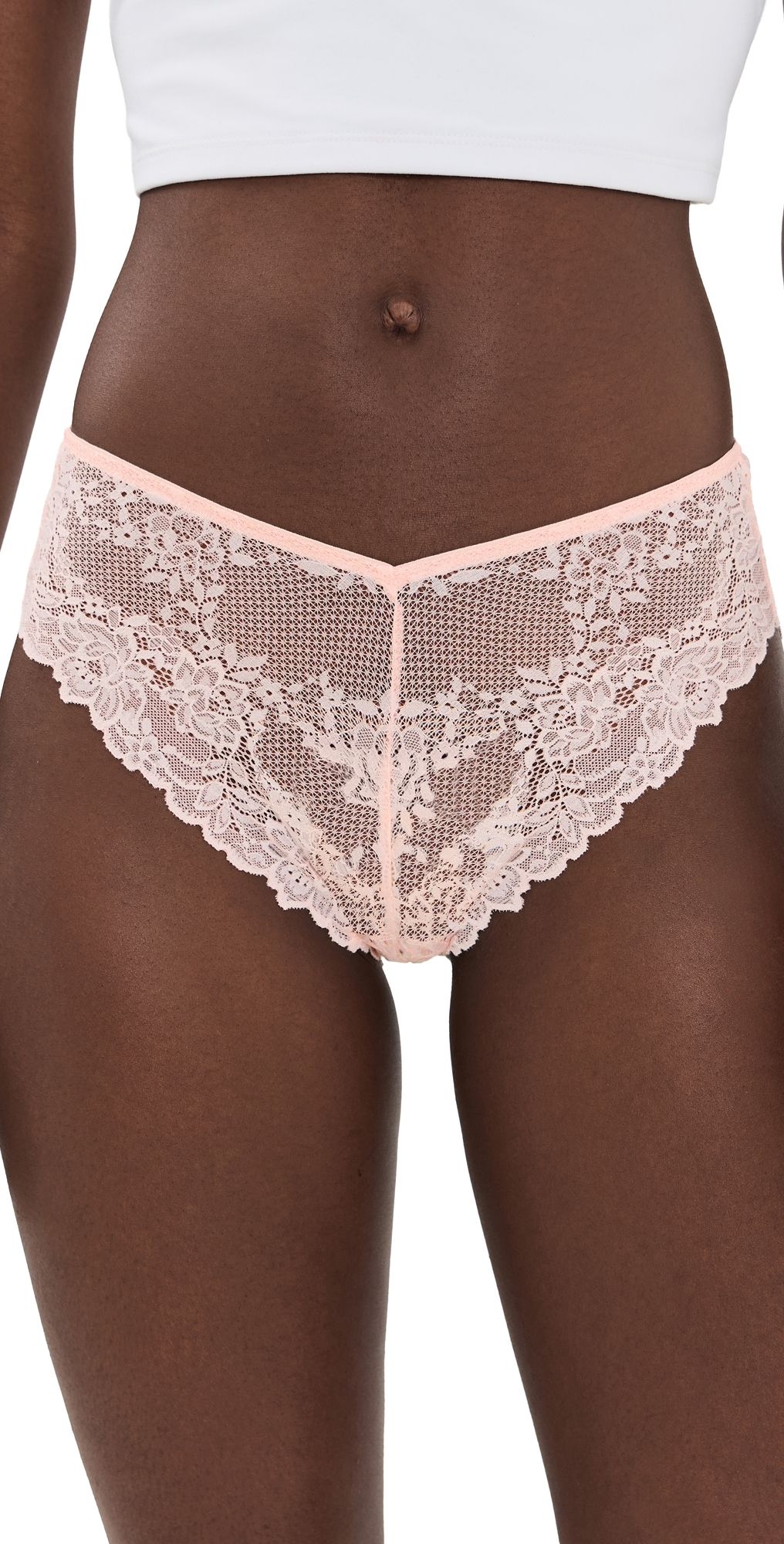 Natori Heavenly Bikini Panties Whisper Pink M