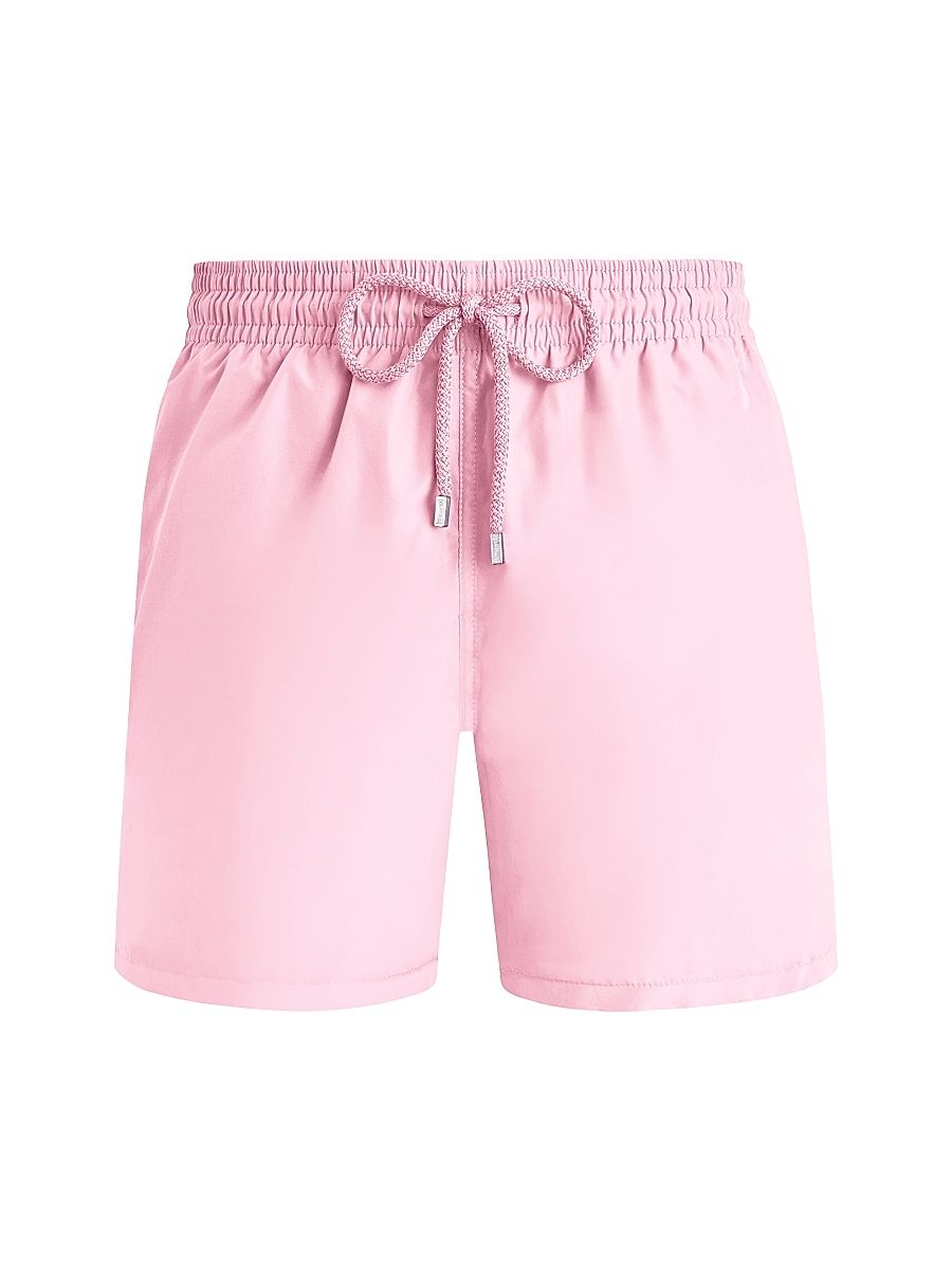 Men's Moorea Drawstring Swim Shorts - Pink - Size XXL