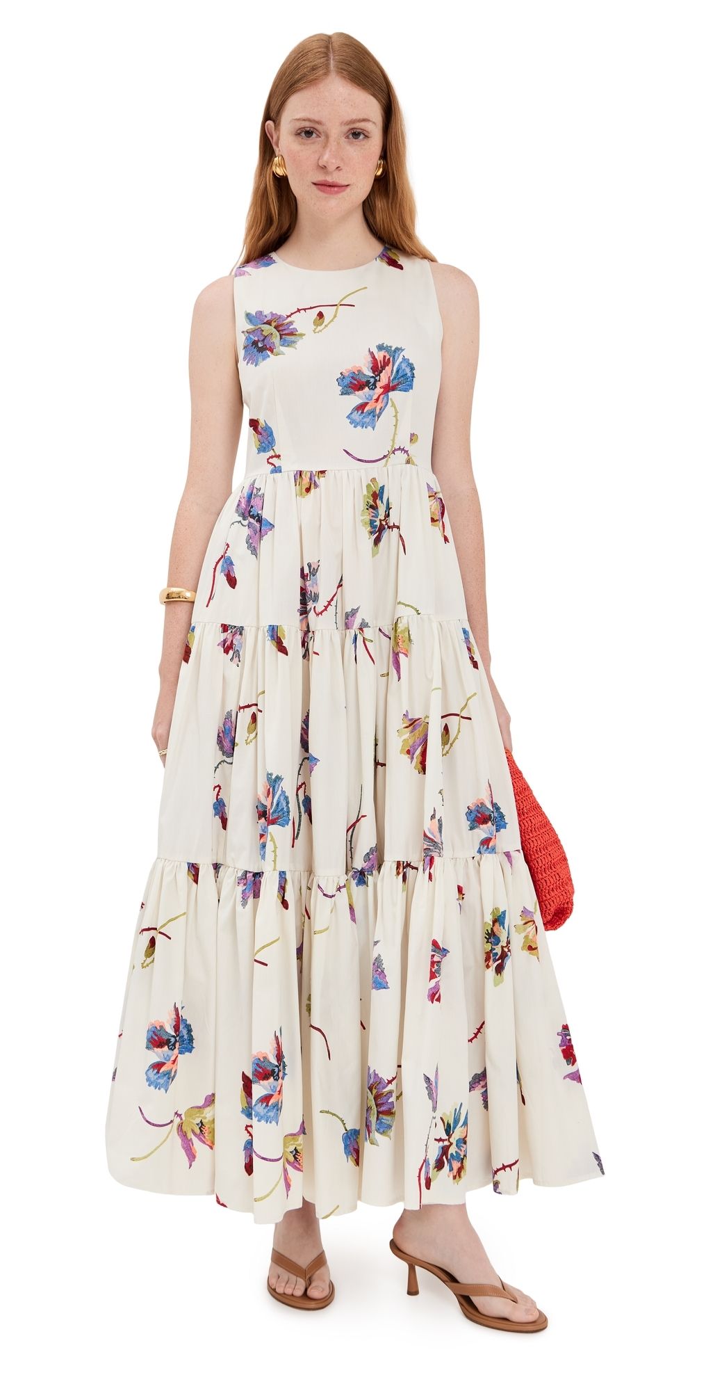 La DoubleJ Sleeveless Big Dress INFIORATA L