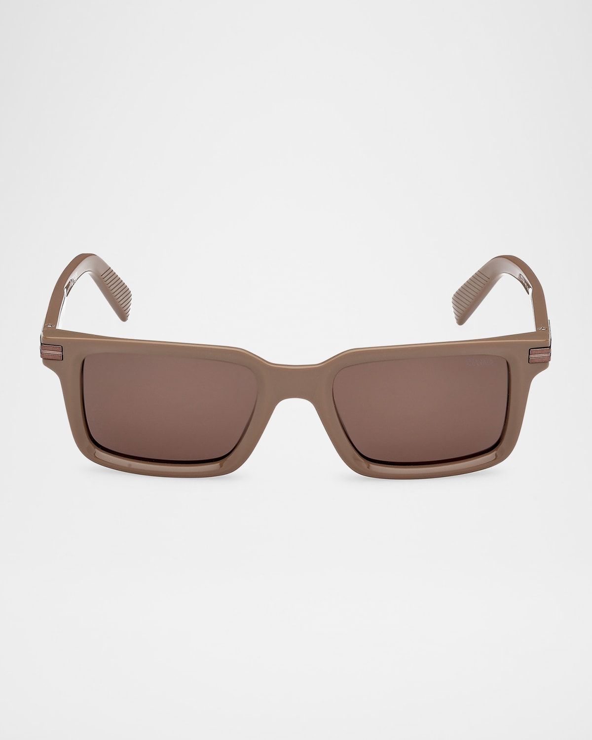 Men & apos;s Rectangle Acetate Sunglasses