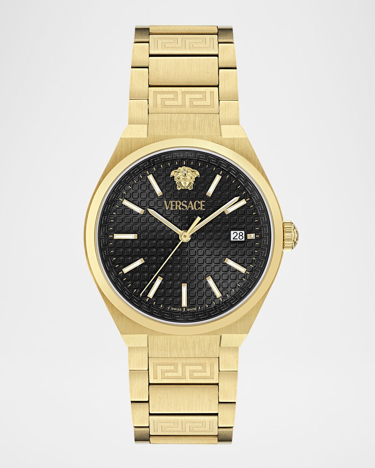 V-Auria 39MM IP Yellow Gold Bracelet Watch