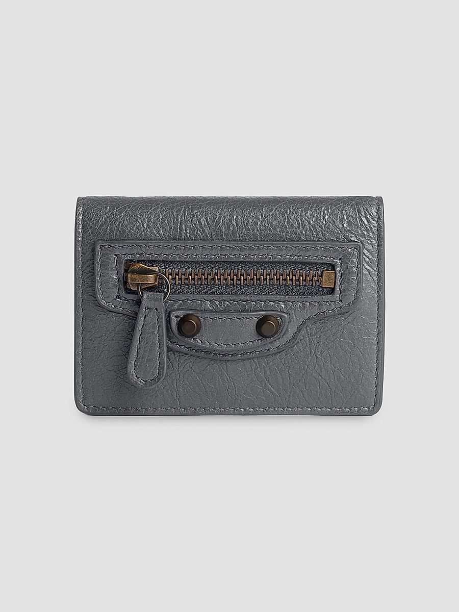 Balenciaga Women's Le City Mini Wallet - Volcanic Rock