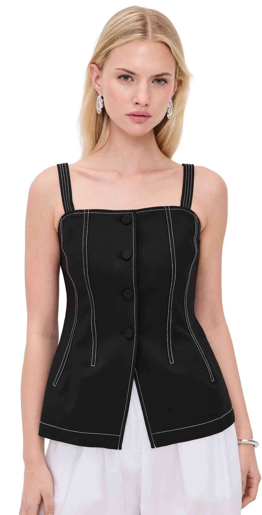 Ramy Brook Elana Blouse Black 00