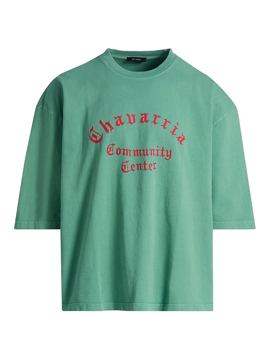 Men's Chavarria Community Center Buffalo T-Shirt - Uniform Green - Size Small