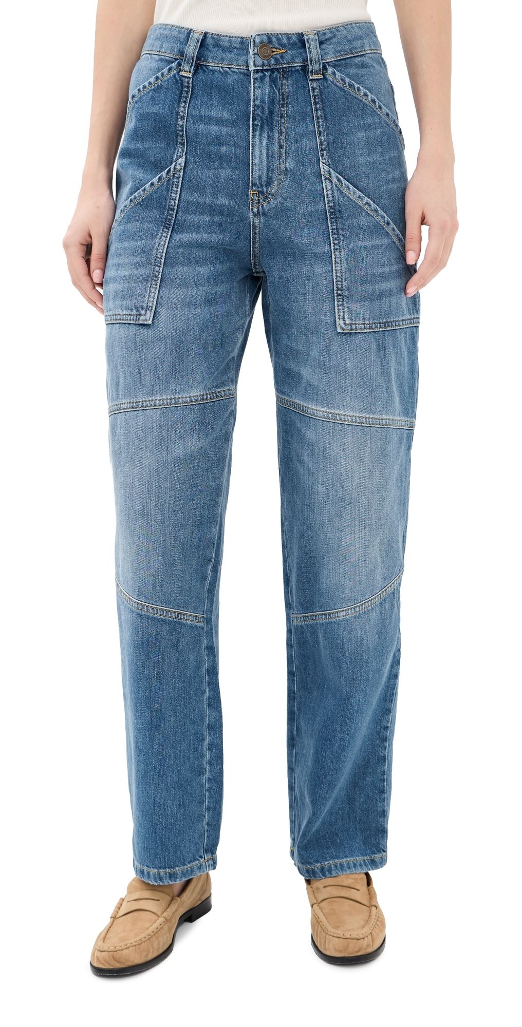 ba & sh Carpenter Jeans LIGHTUSEDBLUE 42
