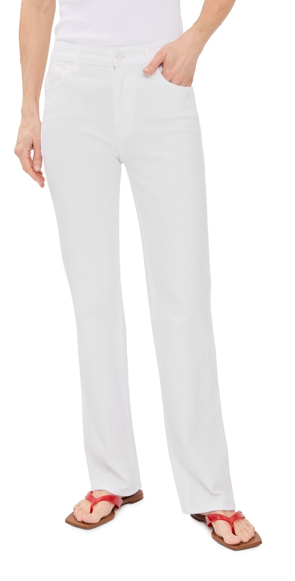 MOTHER Lil Petite Kick It Jeans Totally Innocent 25