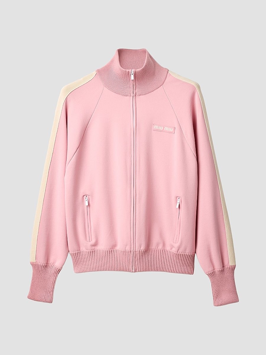 Women's Technical Fabric Jacket - Pink - Size 0