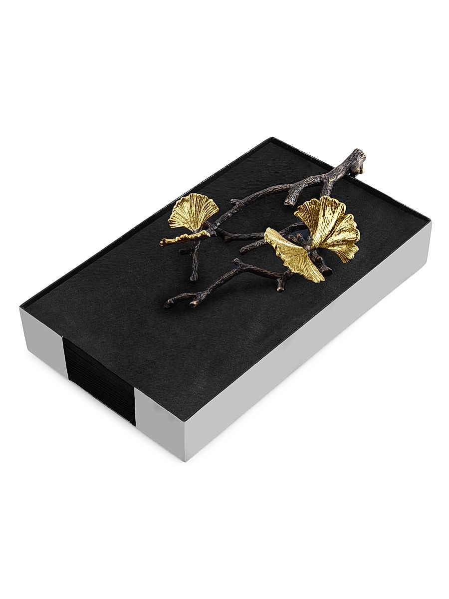 Butterfly Ginkgo Guest Towel Holder