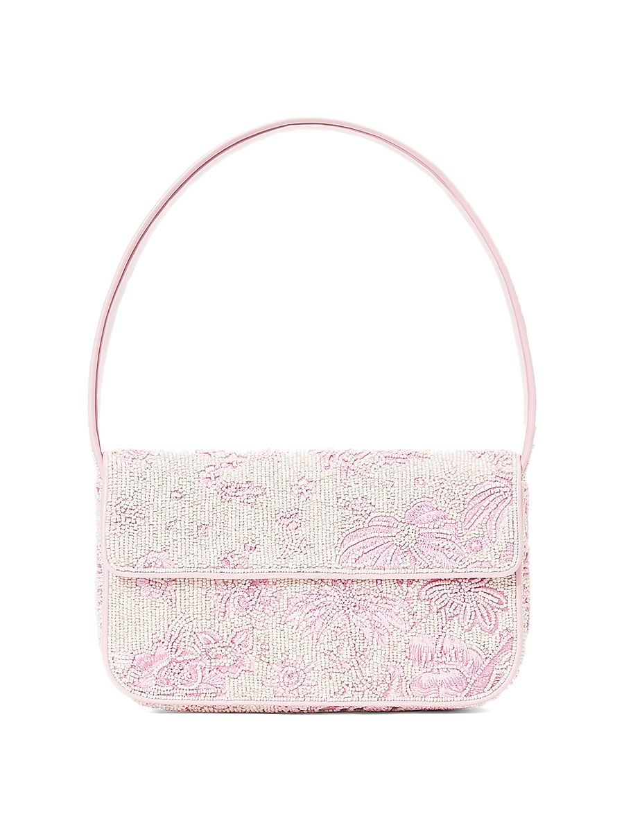 Women's Tommy Beaded Shoulder Bag - Ivory Cherry