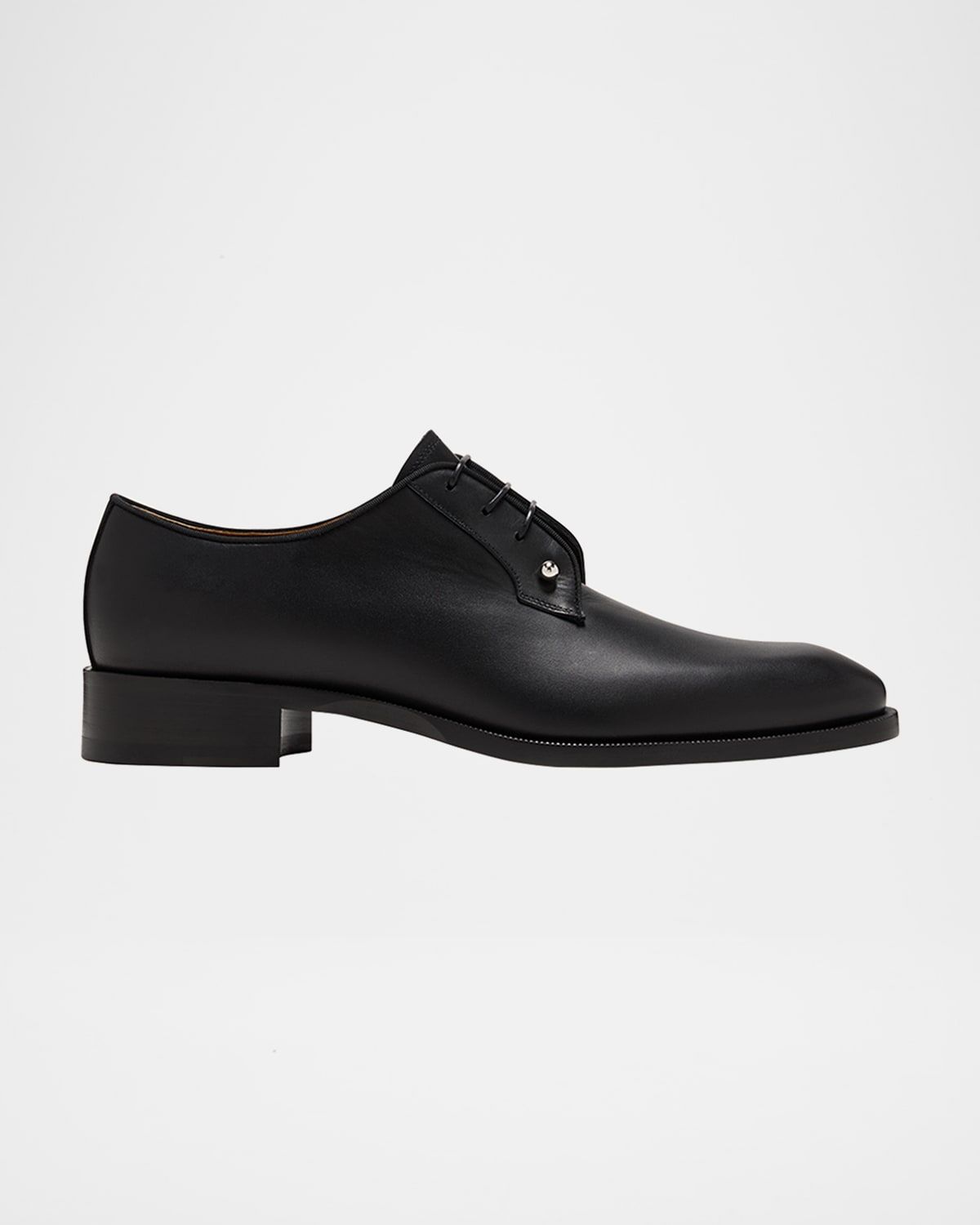 Men & apos;s Chambeliss Collar-Pin Leather Derby Shoes