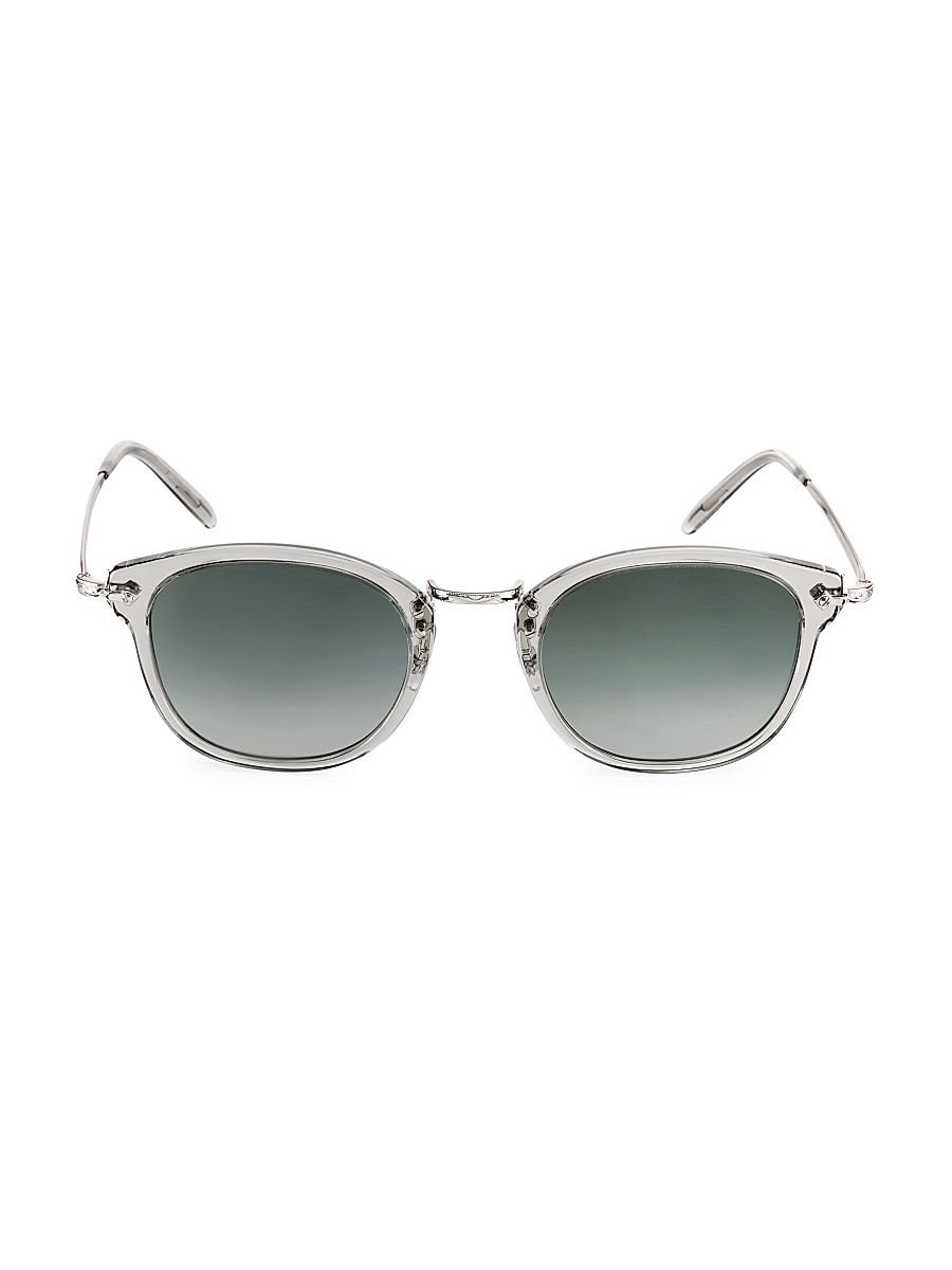 Women's OP 506 49MM Square Sunglasses - Grey