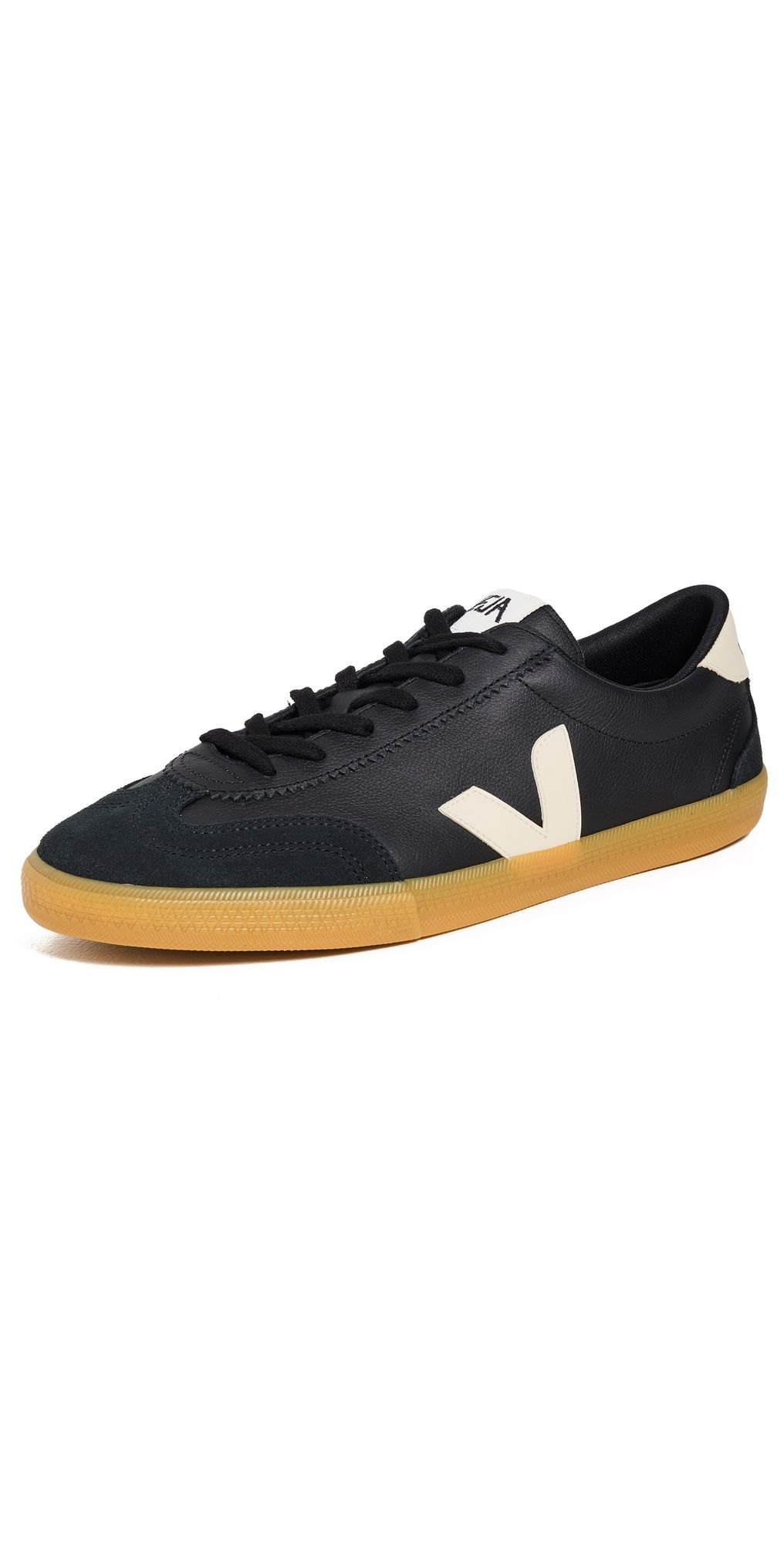 Veja Volley O. T. Leather Sneakers Black/Pierre 44