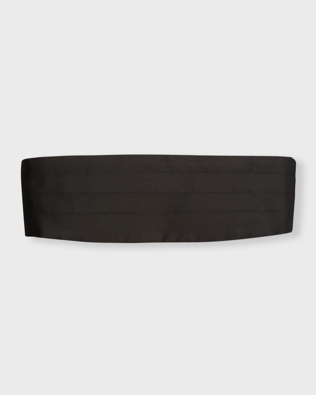 Men & apos;s Pleated Silk Cummerbund