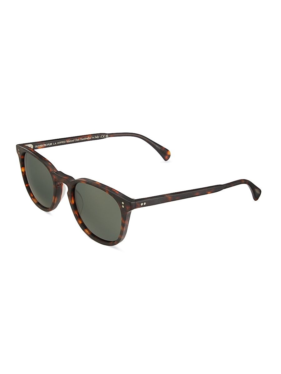 Men's Finley Esq Sun 51 Round Sunglasses - Brown Brown