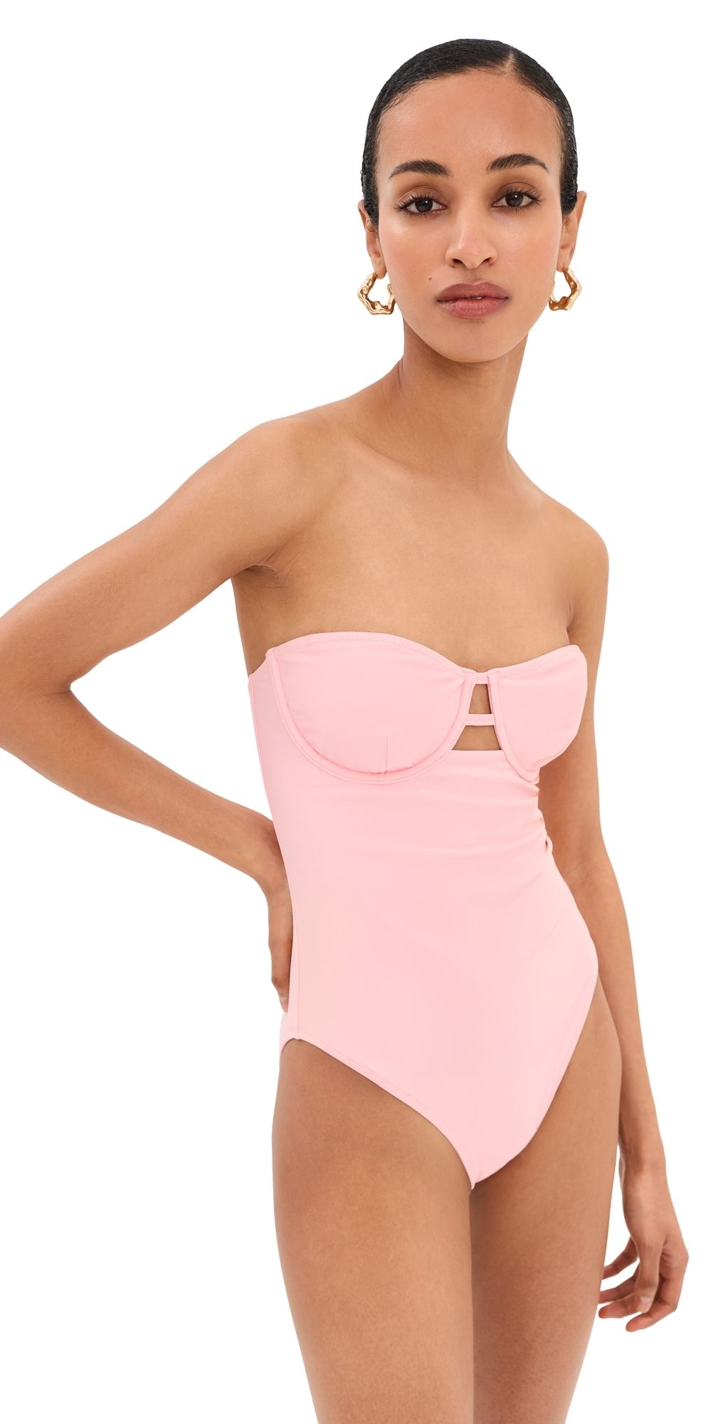 LE BOP Underwire One Piece Pink S