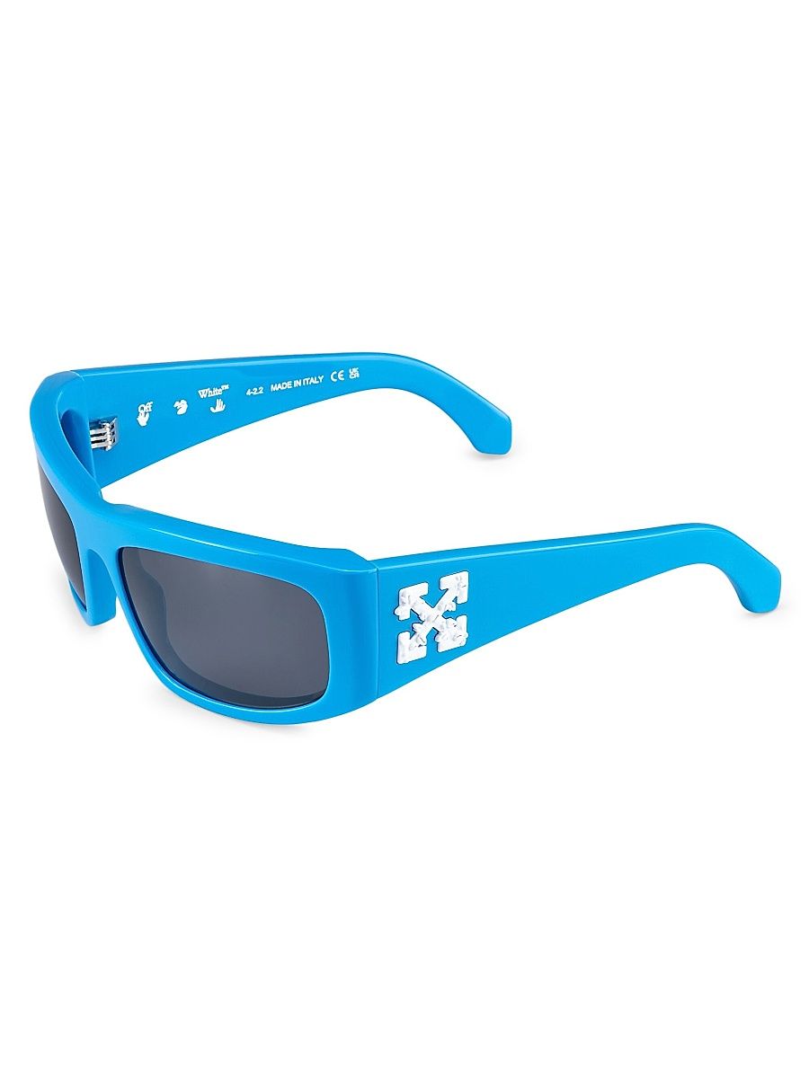 Men's 61MM Joseph Acetate Sunglasses - Blue Grey