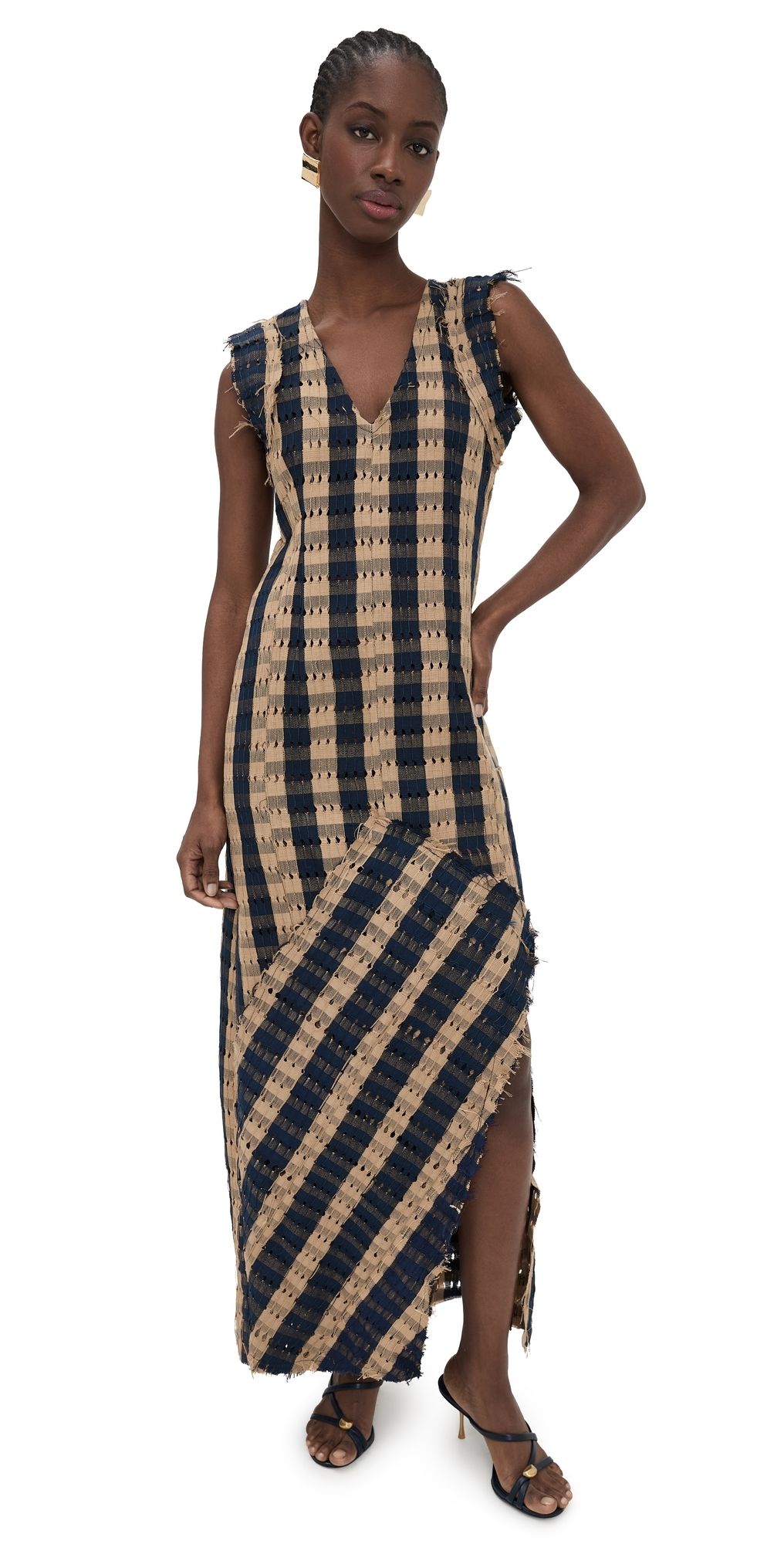 Busayo Temidire Dress Brown XXL