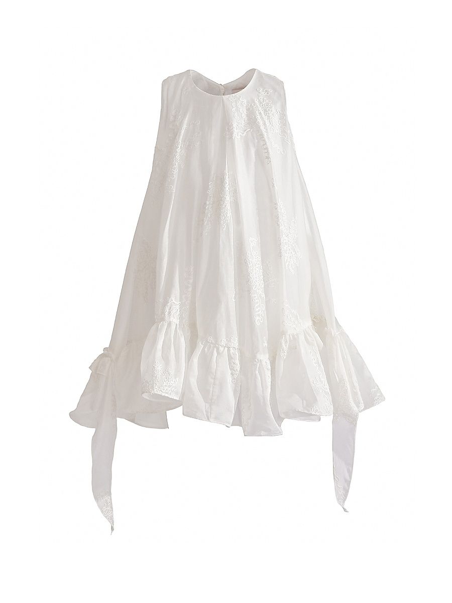 Little Girl's & Girl's Marcelline Dress - White - Size 9