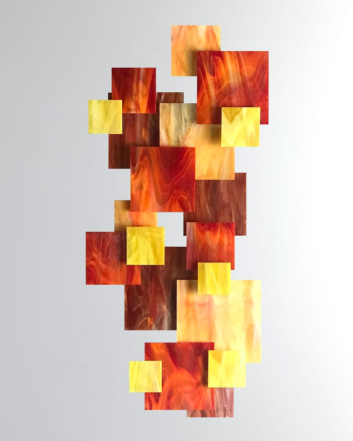 Sunset Vertical Wall Sculpture