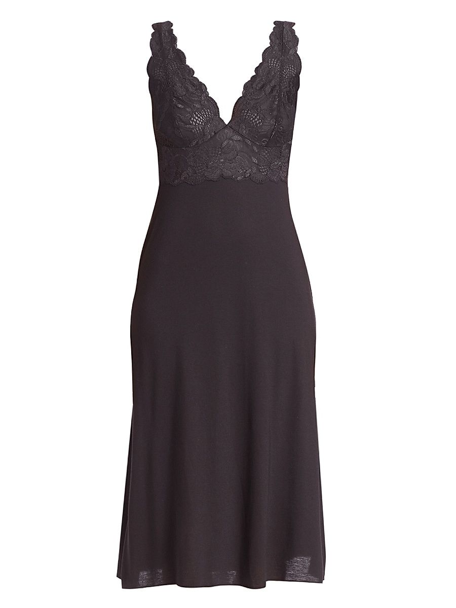 Women's Zen Floral Gown - Black - Size XL