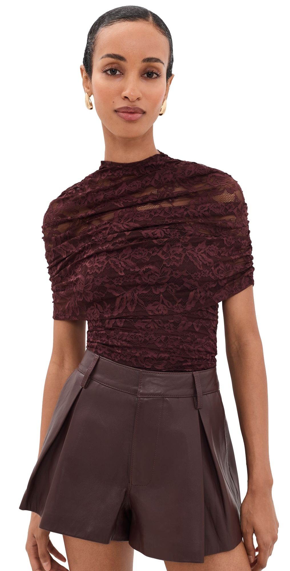 SEROYA Laila Top Bordeaux S